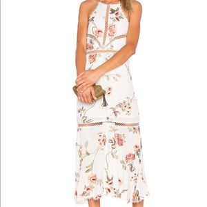 NBD Felicity embroidered dress